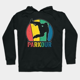 Parkour Free Running Training Traceur Retro Hoodie